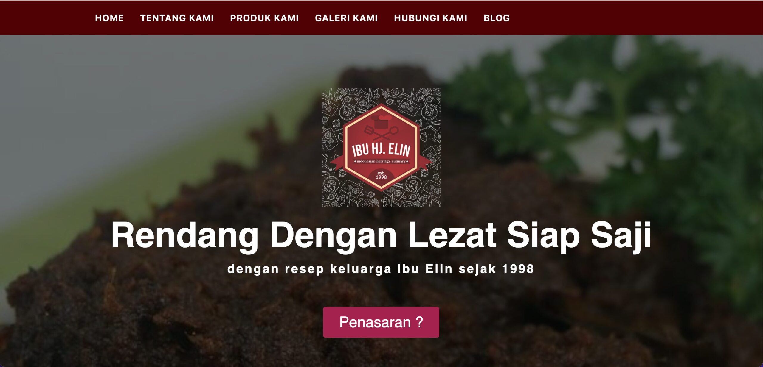 Contoh Website UMKM