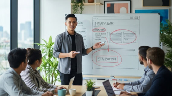 Struktur Konten Landing Page yang Bikin Orang Klik WhatsApp